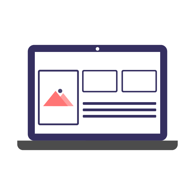 Icone ordinateur webdesign